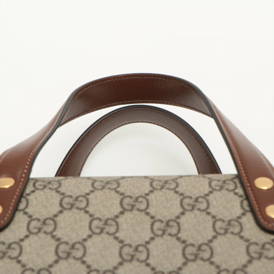 Gucci Horse Bits GG Supreme 2way shoulder bag