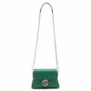 GucciInterlockingGLeatherChainshoulderbagGreen60772001