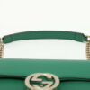 GucciInterlockingGLeatherChainshoulderbagGreen60772006