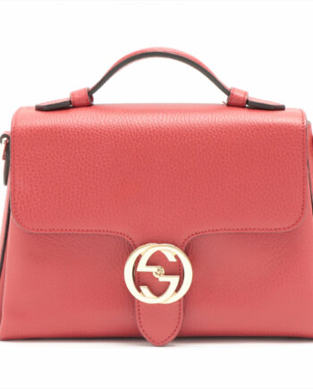 Gucci Interlocking G Leather Chain shoulder bag
