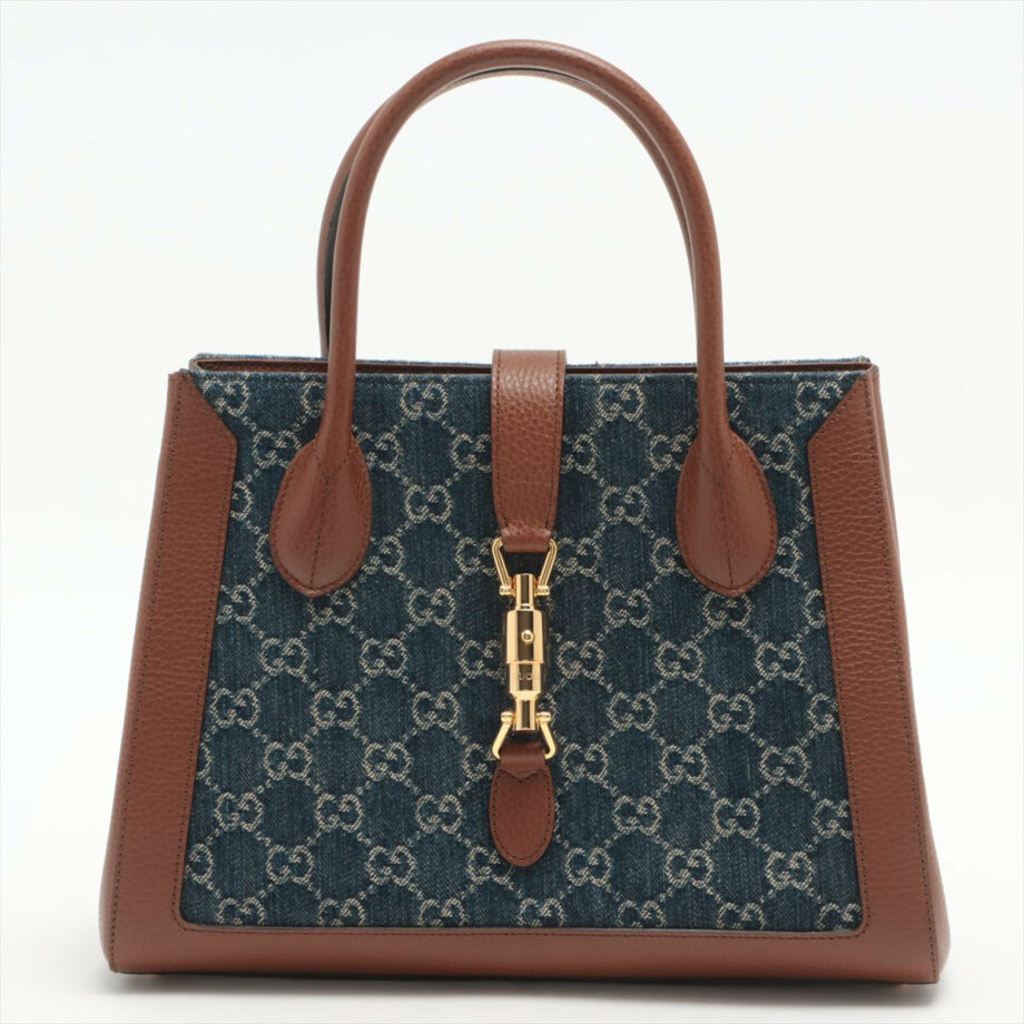 Gucci Jackie 1961 Denim 2way handbag