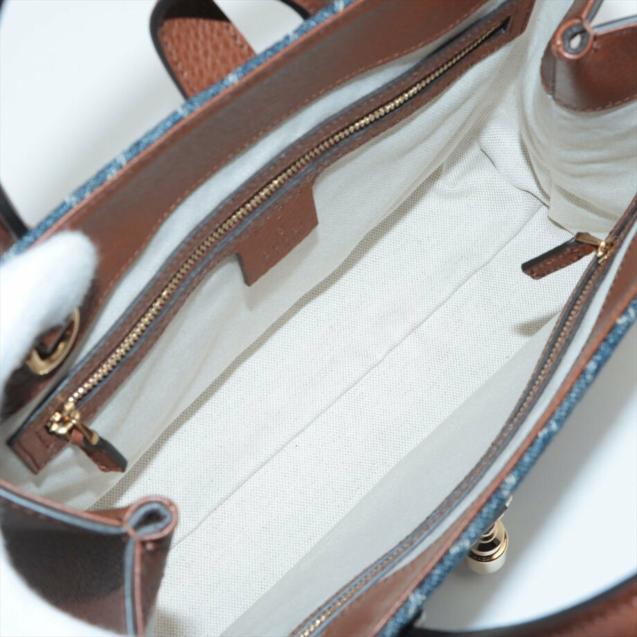Gucci Jackie 1961 Denim 2way handbag