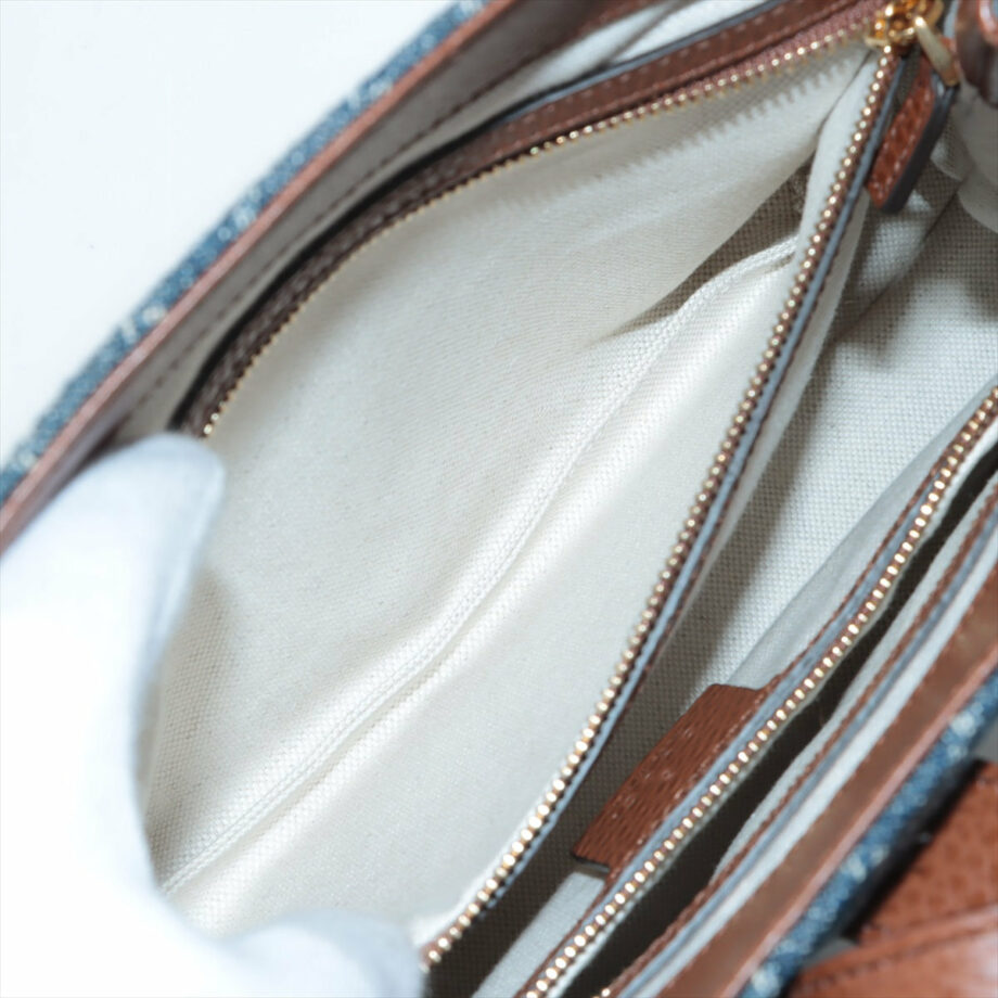Gucci Jackie 1961 Denim 2way handbag