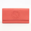 GucciSoho282414LeatherWalletPink1