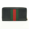 GucciSylvie476083LeatherRound-Zip-WalletBlack2
