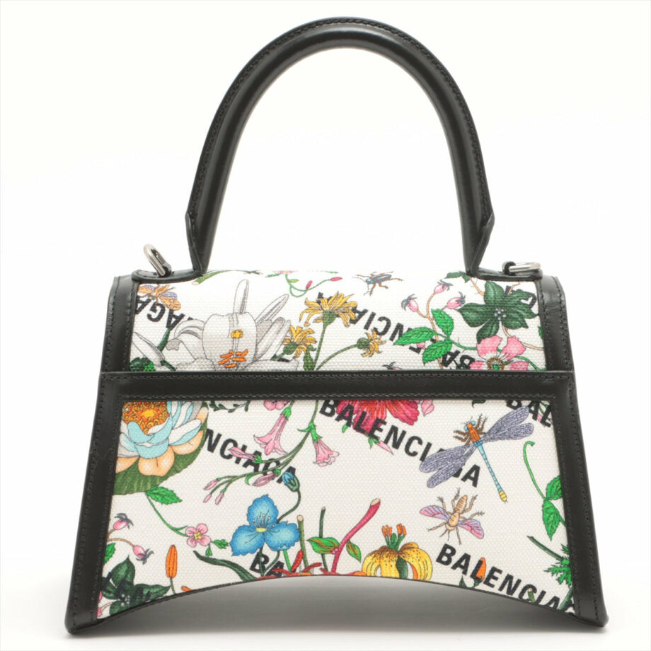 Gucci x Balenciaga Flora Hourglass Canvas & leather 681697