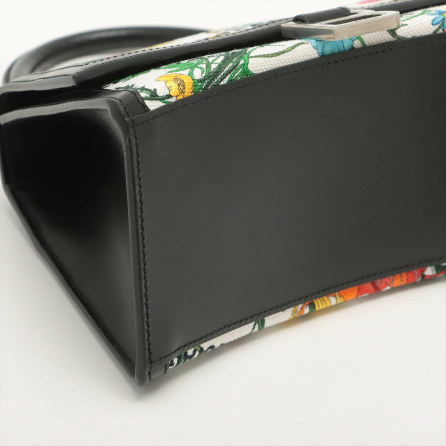 Gucci x Balenciaga Flora Hourglass Canvas & leather 681697
