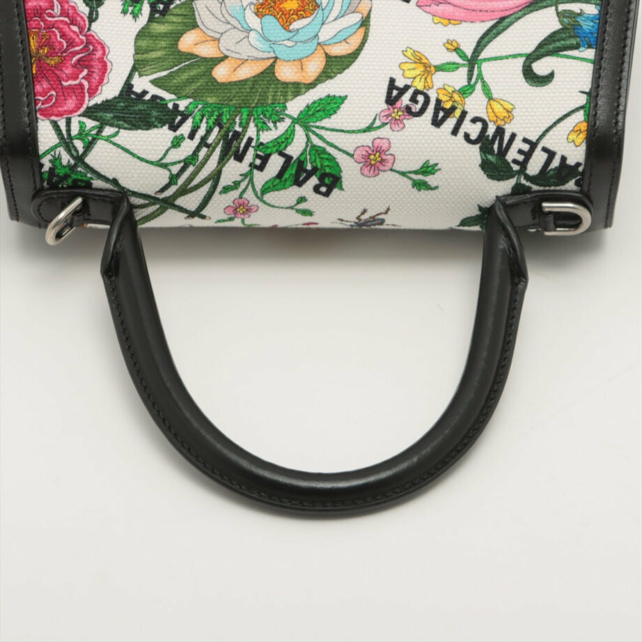Gucci x Balenciaga Flora Hourglass Canvas & leather 681697