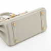 HermesBirkin25TogoPearlgreyGoldMetalfittingsZ202104