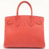 HermesBirkin30OstrichRougevifGoldMetalfittings_Z199602