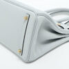 HermesBirkin30TaurillonClemenceBlueBlumGoldMetalfittingsZ202103