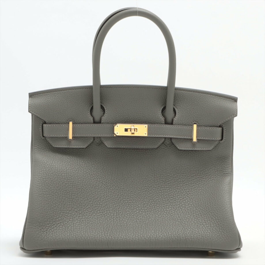 Hermes Birkin 30 Taurillon Clemence Grimayer Gold