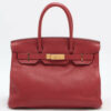 HermesBirkin30TaurillonClemenceRedGoldMetal01