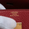 HermesBirkin30TaurillonClemenceRedGoldMetal09