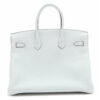 HermesBirkin35TaurillonClemenceBluepaleSilverMetalfittingsU202202