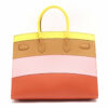 HermesBirkinrainbow35VeauEpsomLimexsesamexroseconfettixtailbutterySilverMetalfittingsZ202102