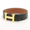 HermesHBeltBeltLeatherBlackxBrown1