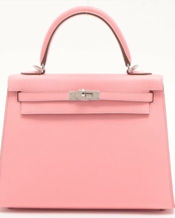 Hermes Kelly 25 bag Veau Epsom Rose azalée 2020