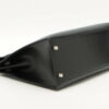 HermesKelly32BoxcalfBlackSilverMetalfittings4