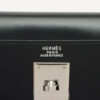 HermesKelly32BoxcalfBlackSilverMetalfittings7