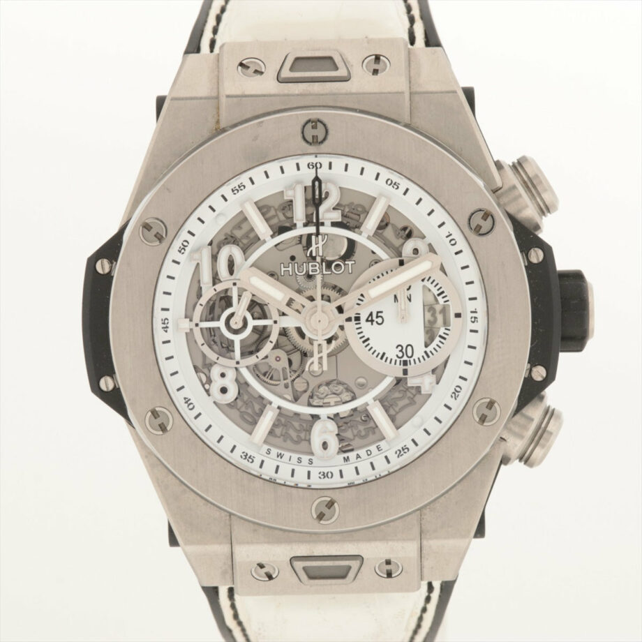 Hublot Big bang Sea urchin  leather AT Skeleton