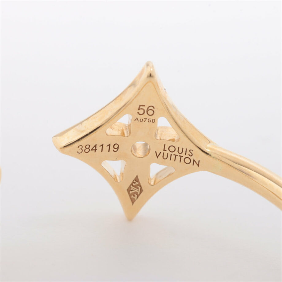 Louis Vuitton Berg Monogram Idylle Three Gold diamond