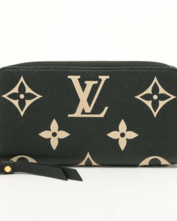 Louis Vuitton Bicolor Monogram Empreinte Zippy Wallet