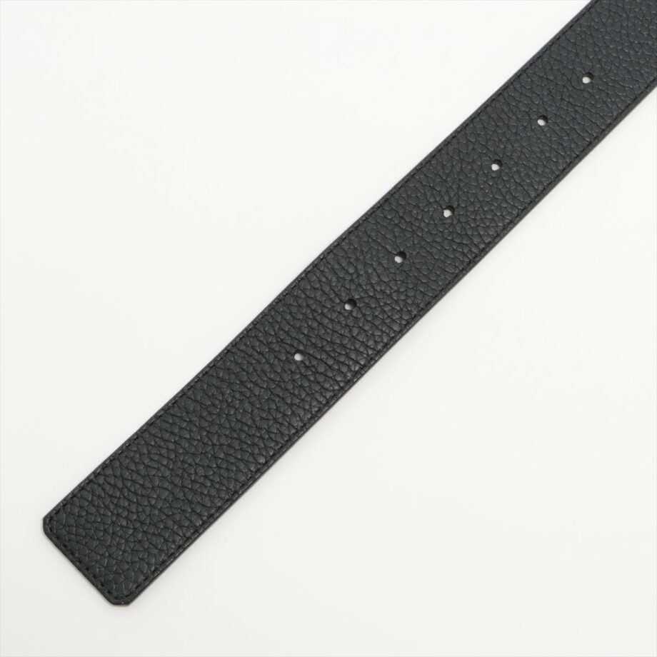 Louis Vuitton San Tulle LV Damier Belt 85 Leather Black