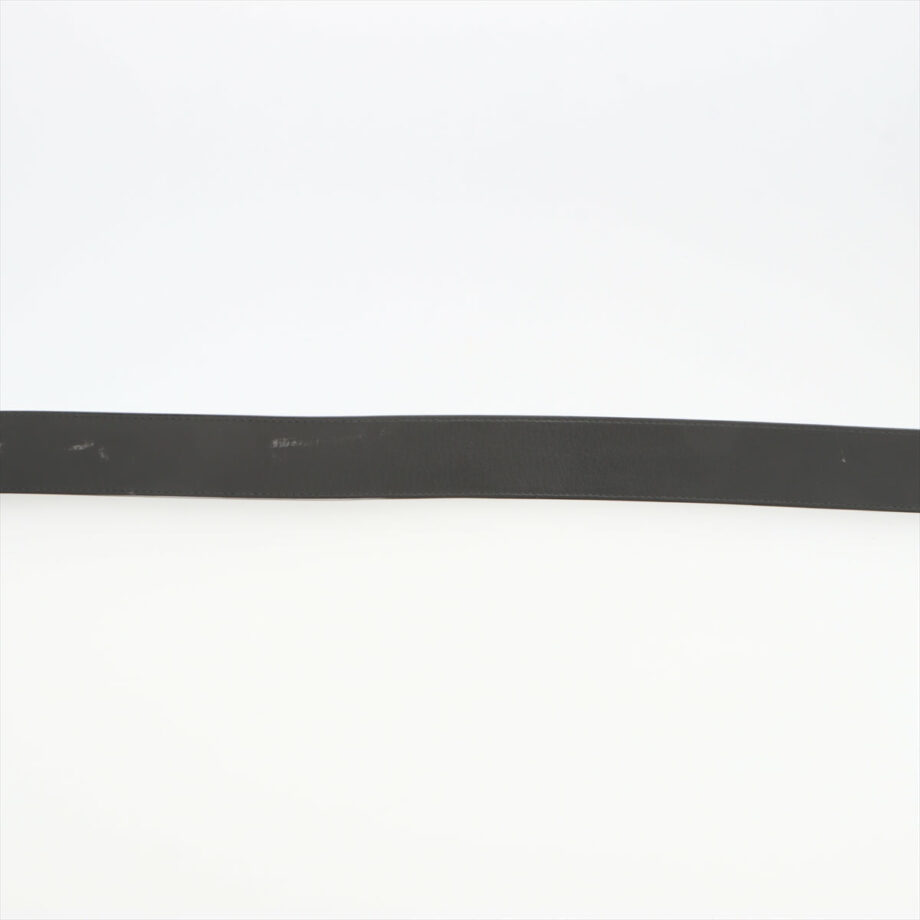 Louis Vuitton San Tulle LV Damier Belt 85 Leather Black