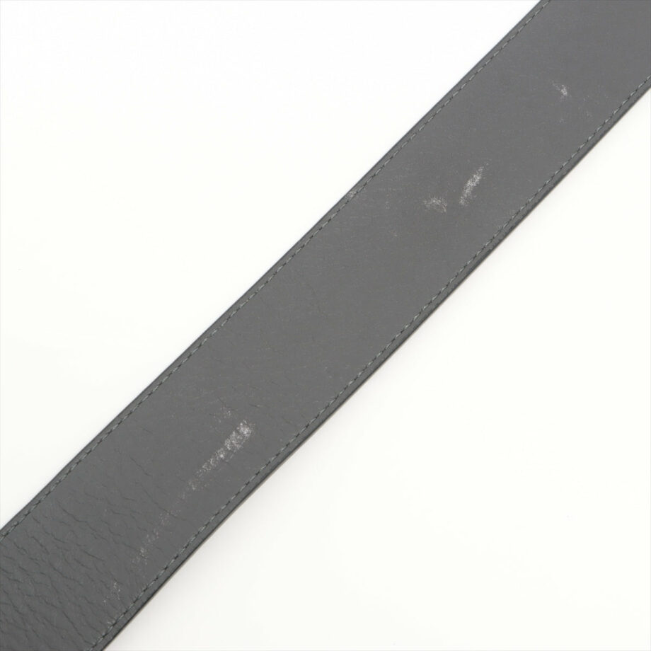 Louis Vuitton San Tulle LV Damier Belt 85 Leather Black
