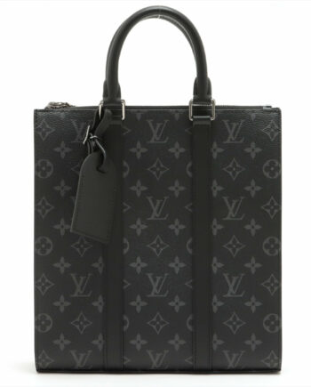 Louis Vuitton Monogram Eclipse Sac Plat Cross