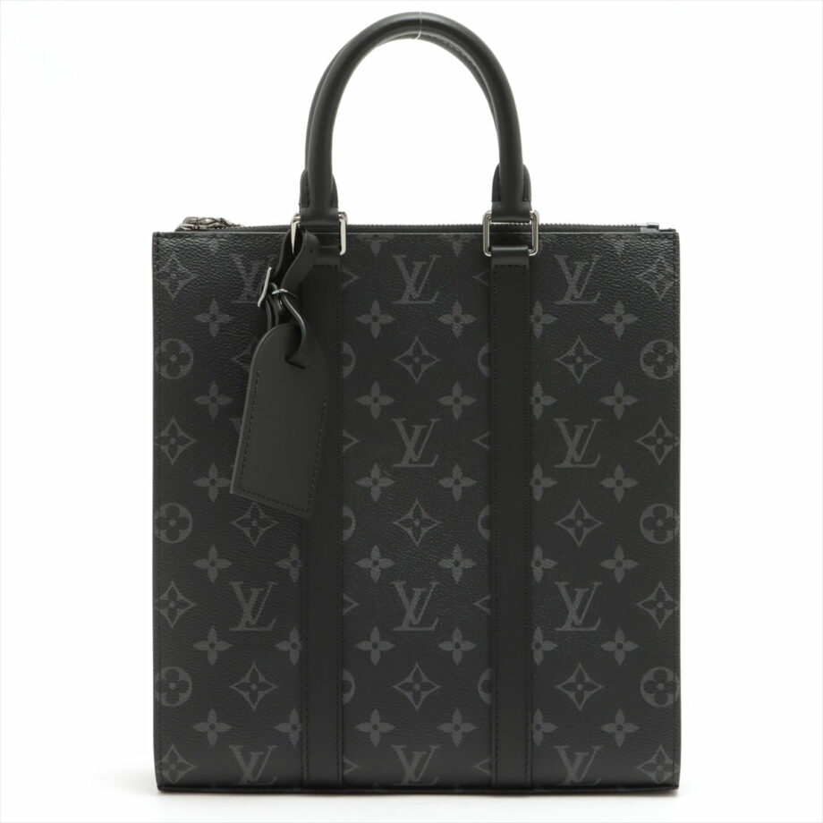 Louis Vuitton Monogram Eclipse Sac Plat Cross