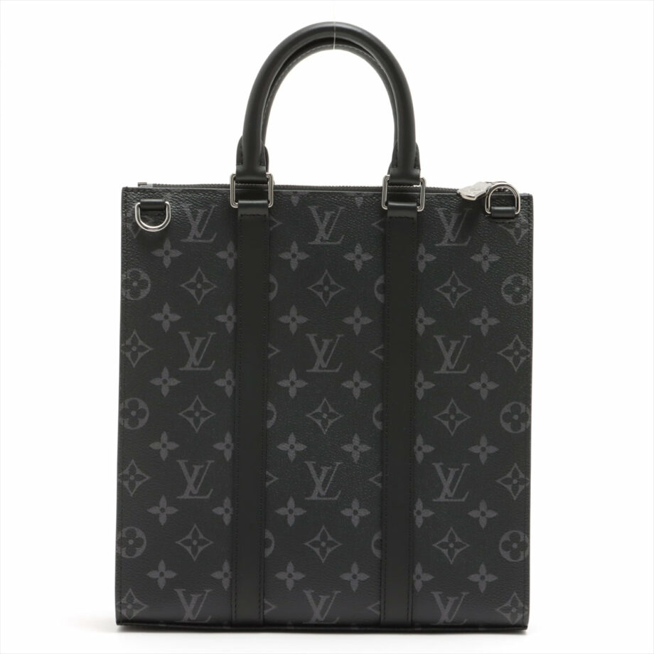 Louis Vuitton Monogram Eclipse Sac Plat Cross M46098