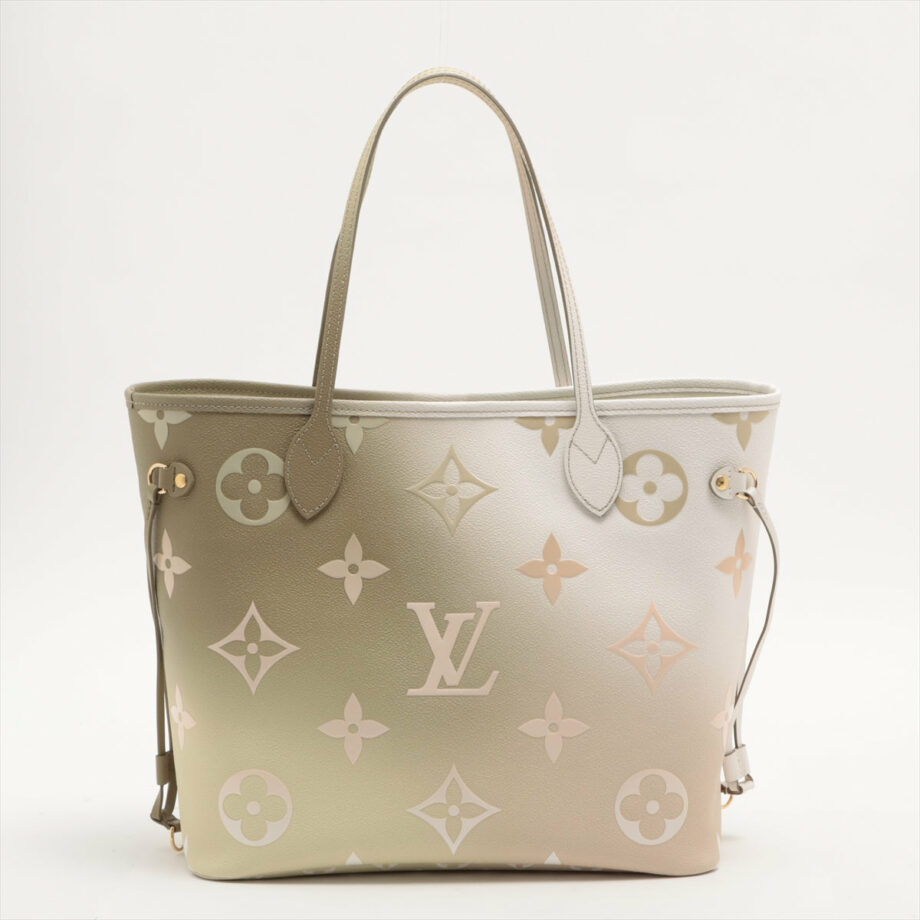 Louis Vuitton Monogram Gradation Neverfull Spring in the city