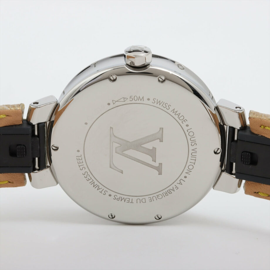 Louis Vuitton Tambour Moon Divine Yellow shell dial