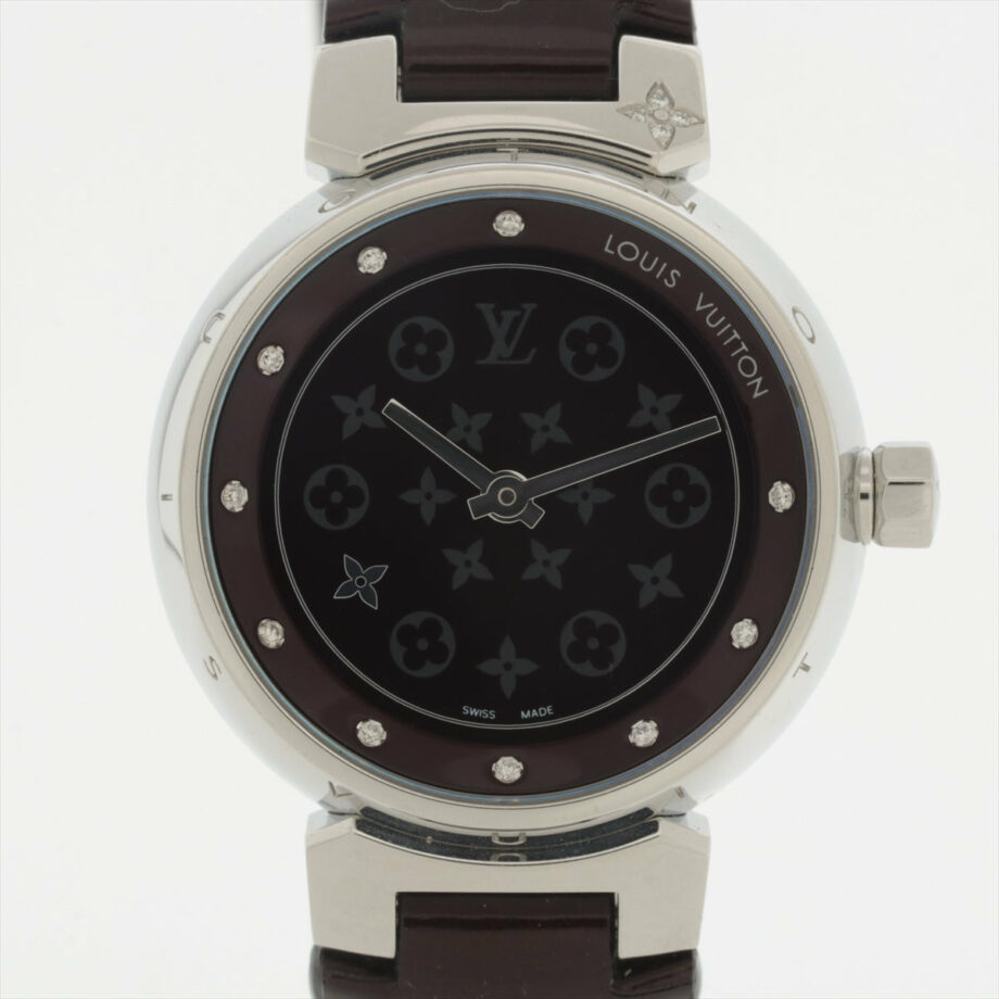Louis Vuitton Tambour Purple dial