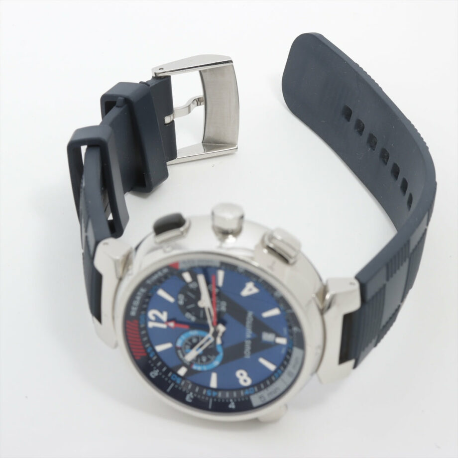 Louis Vuitton Tambour Regatta Chronograph  Blue-Face