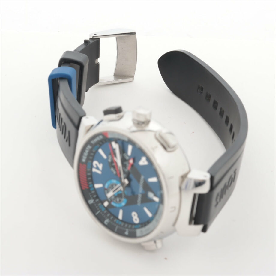 Louis Vuitton Tambour Regatta Chronograph Blue-Face