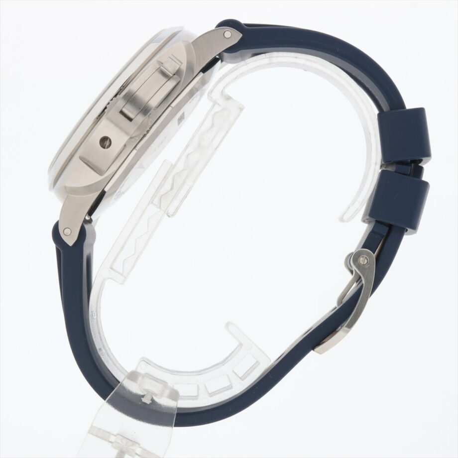 Panerai Luminor Chrono PAM01218 PL0118703 SS & rubber AT White-Face