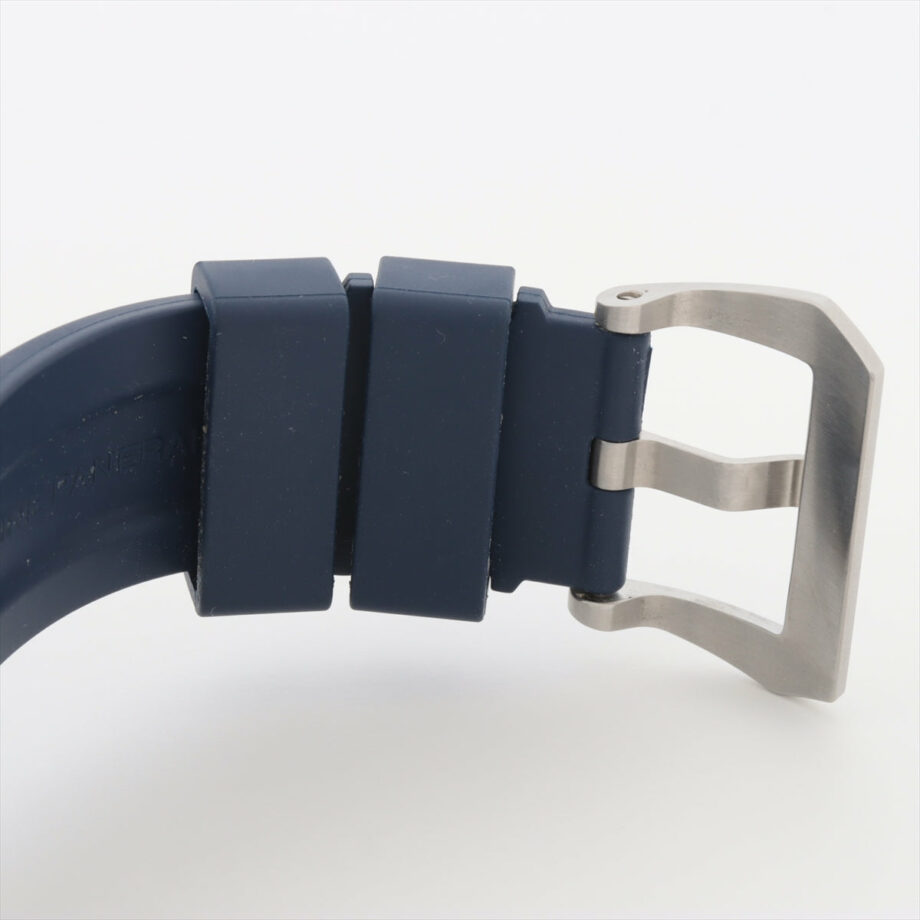 Panerai Luminor Chrono PAM01218 PL0118703 SS & rubber AT White-Face