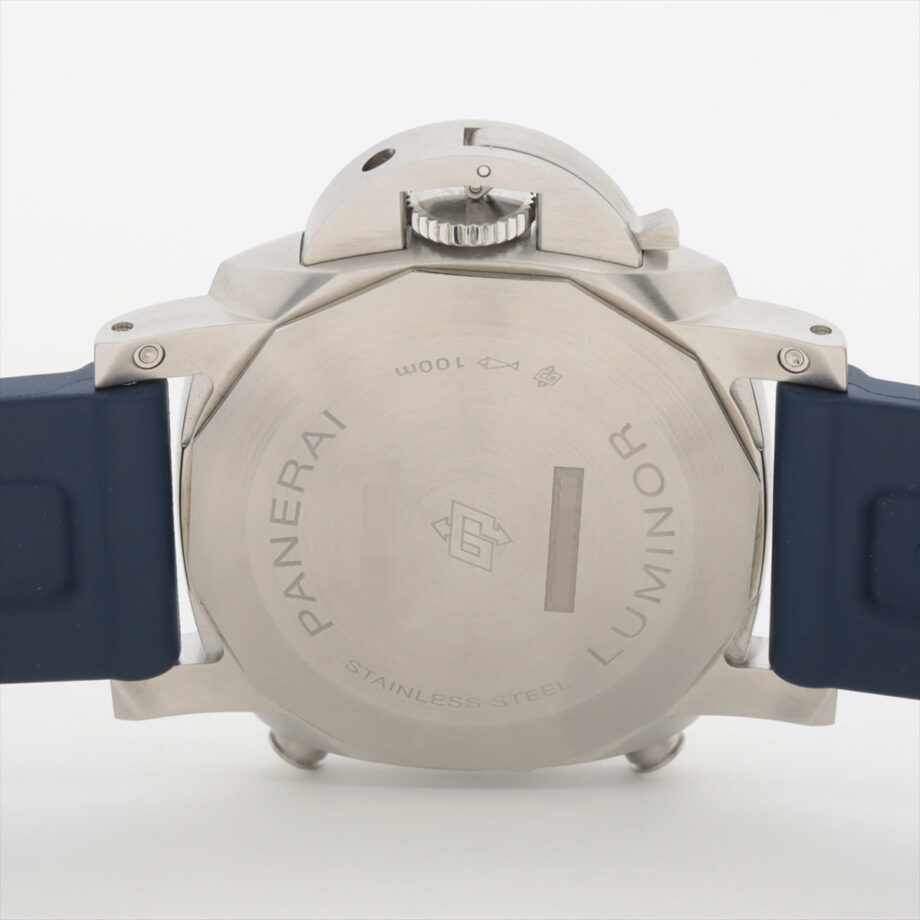 Panerai Luminor Chrono PAM01218 PL0118703 SS & rubber AT White-Face
