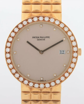 Patek Philippe YG QZ Ivory-Face