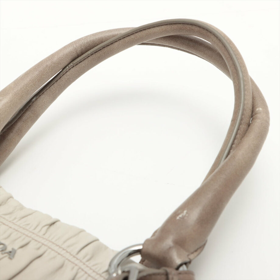 Prada Leather Tote bag Grey