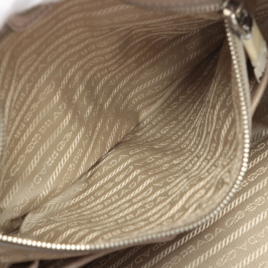 Prada Leather Tote bag Grey