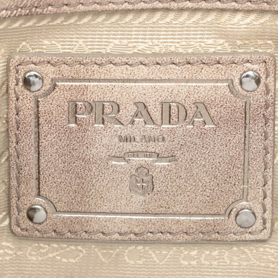 Prada Leather Tote bag Grey