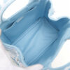PradaLogoJacquardcanvass2wayhandbagBlue6