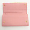 PradaSaffiano1MH132LeatherWalletPink3