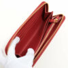 PradaSaffiano1ML506LeatherRound-Zip-WalletRed4