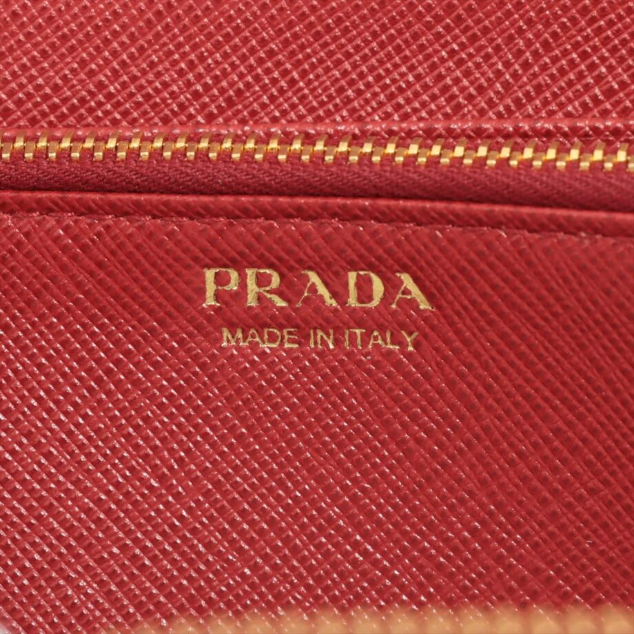 Prada Saffiano Leather Wallet Black
