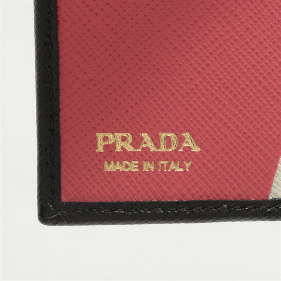 Prada Saffiano Leather Wallet Black